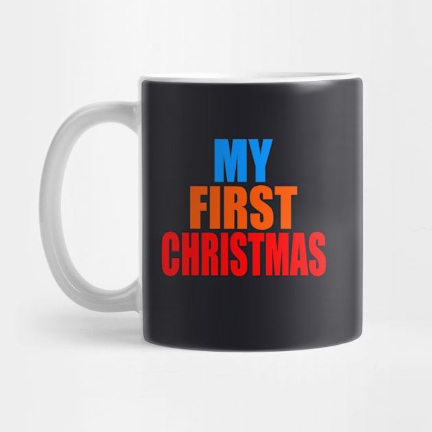 My first Christmas by Evergreen Tee